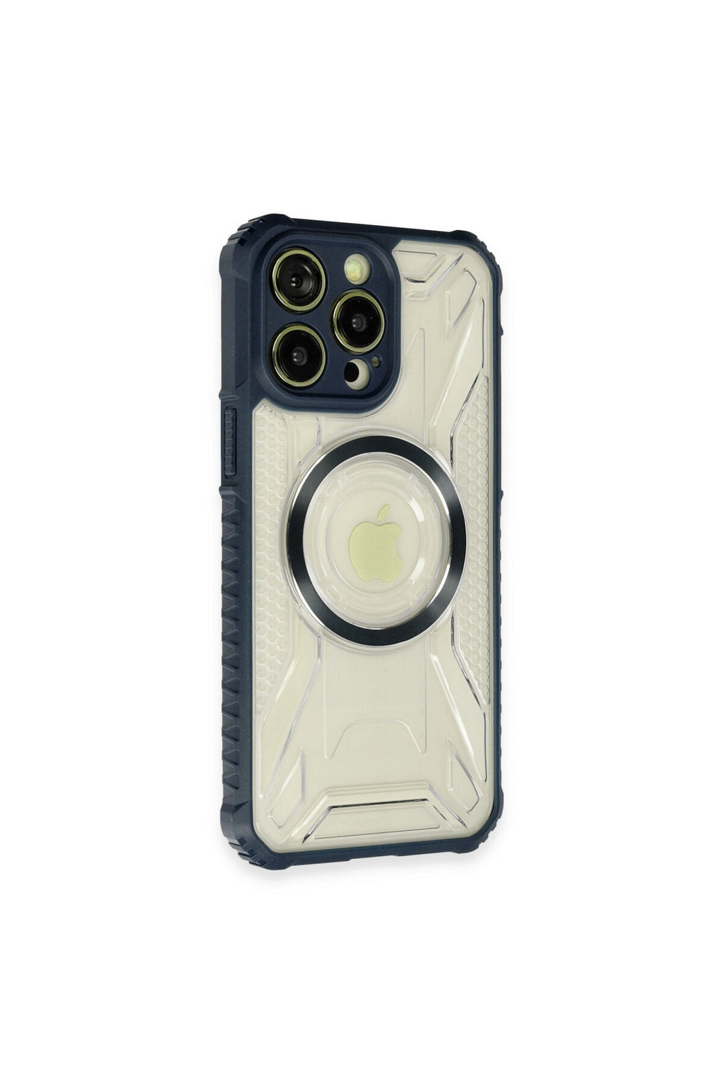 Apple iPhone 13 Pro Max Uyumlu Kılıf Prag Magneticsafe Kapak - Lacivert
