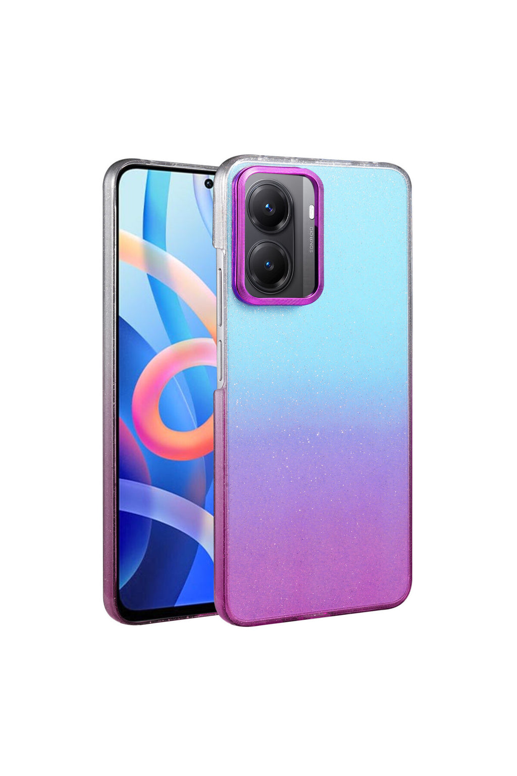 Xiaomi Poco X7 Pro Uyumlu Glossy Kapak - Mor