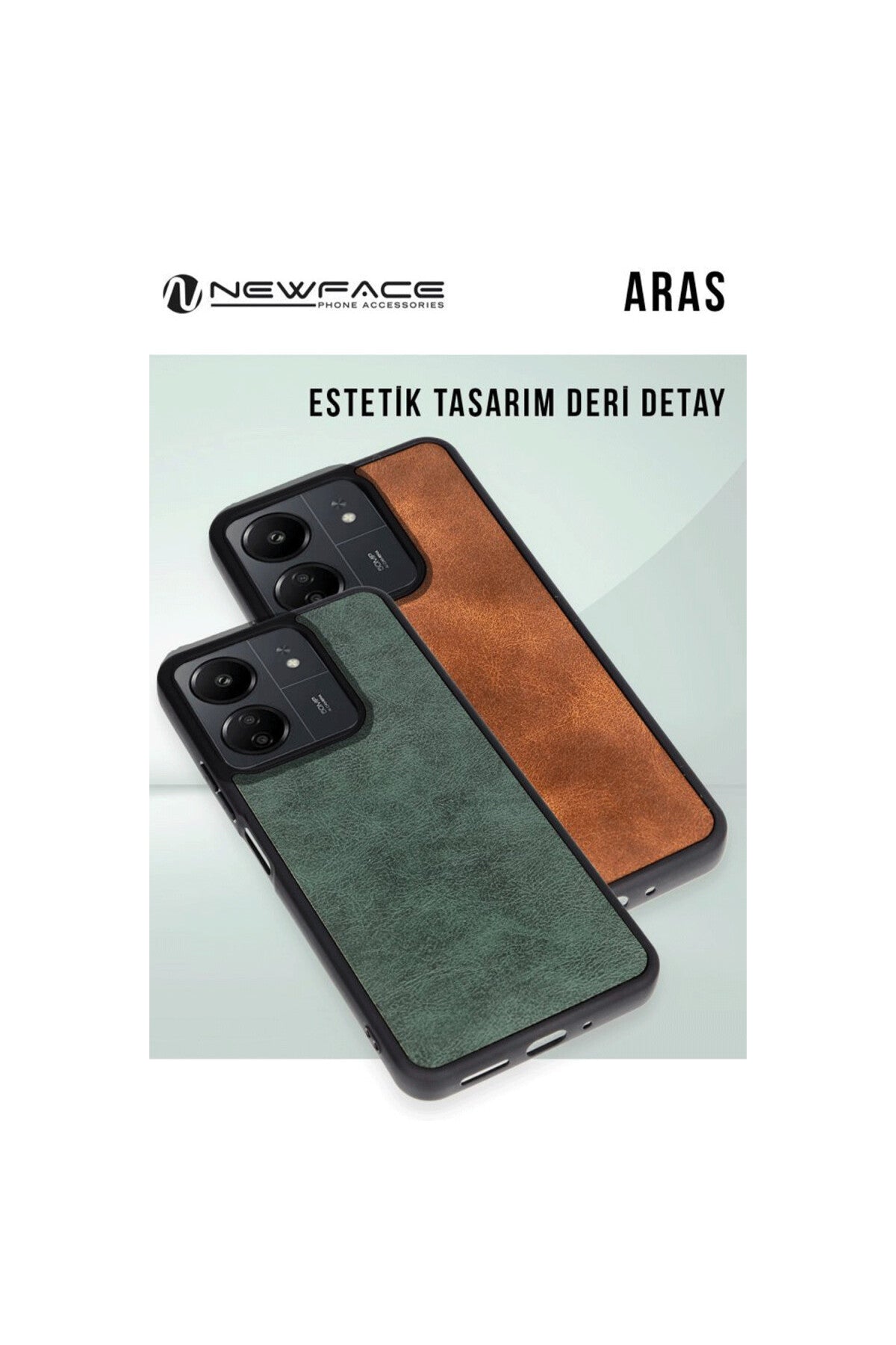 Samsung Galaxy A36 Uyumlu Kılıf Aras Deri Kapak - Bordo
