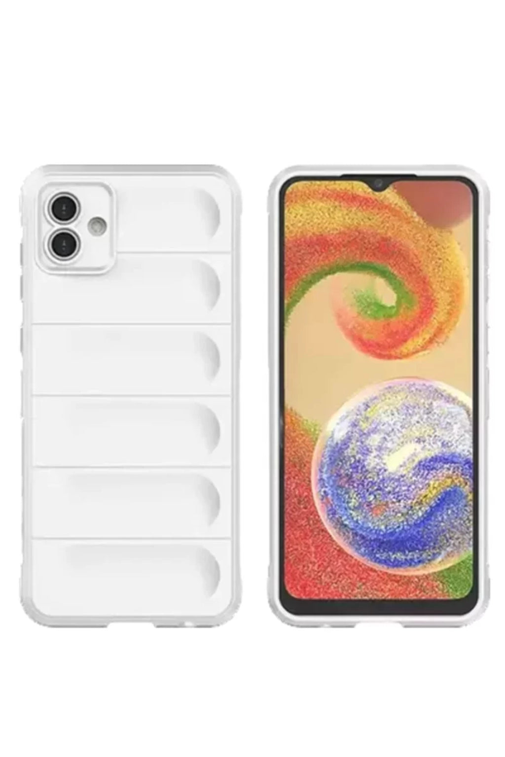 Samsung Galaxy A05 Uyumlu Kılıf Optimum Silikon - Krem