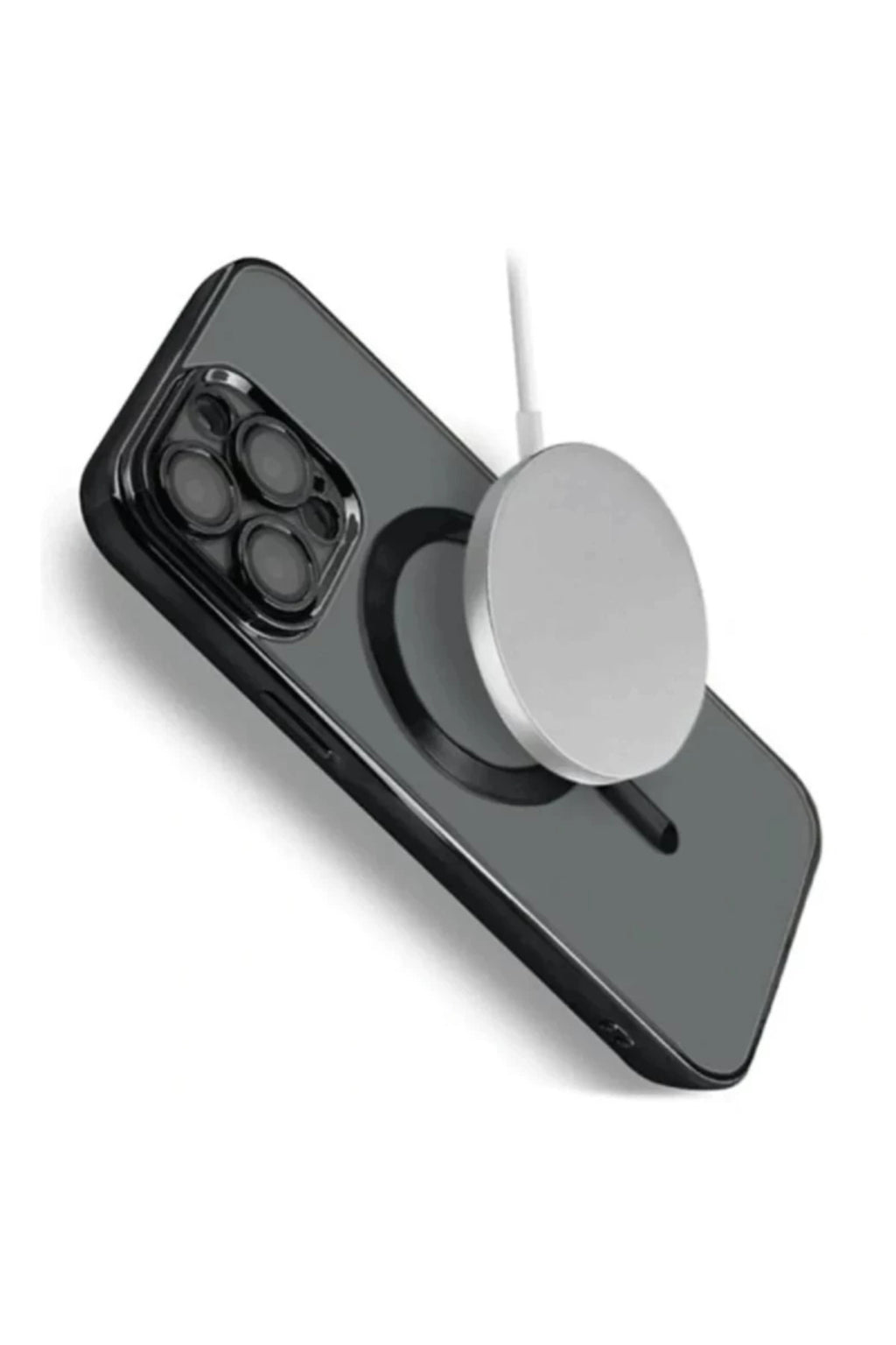 Apple iPhone 16 Pro Max Uyumlu Kılıf Kross Magneticsafe Kapak - Siyah