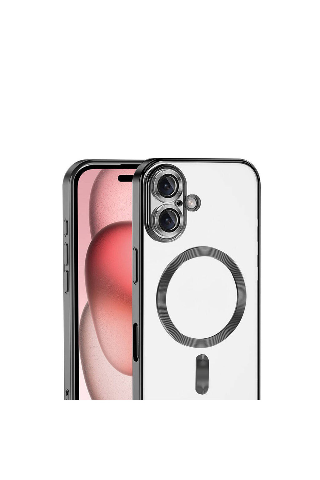 Apple iPhone 17 Uyumlu Kross Magneticsafe Kapak - Siyah