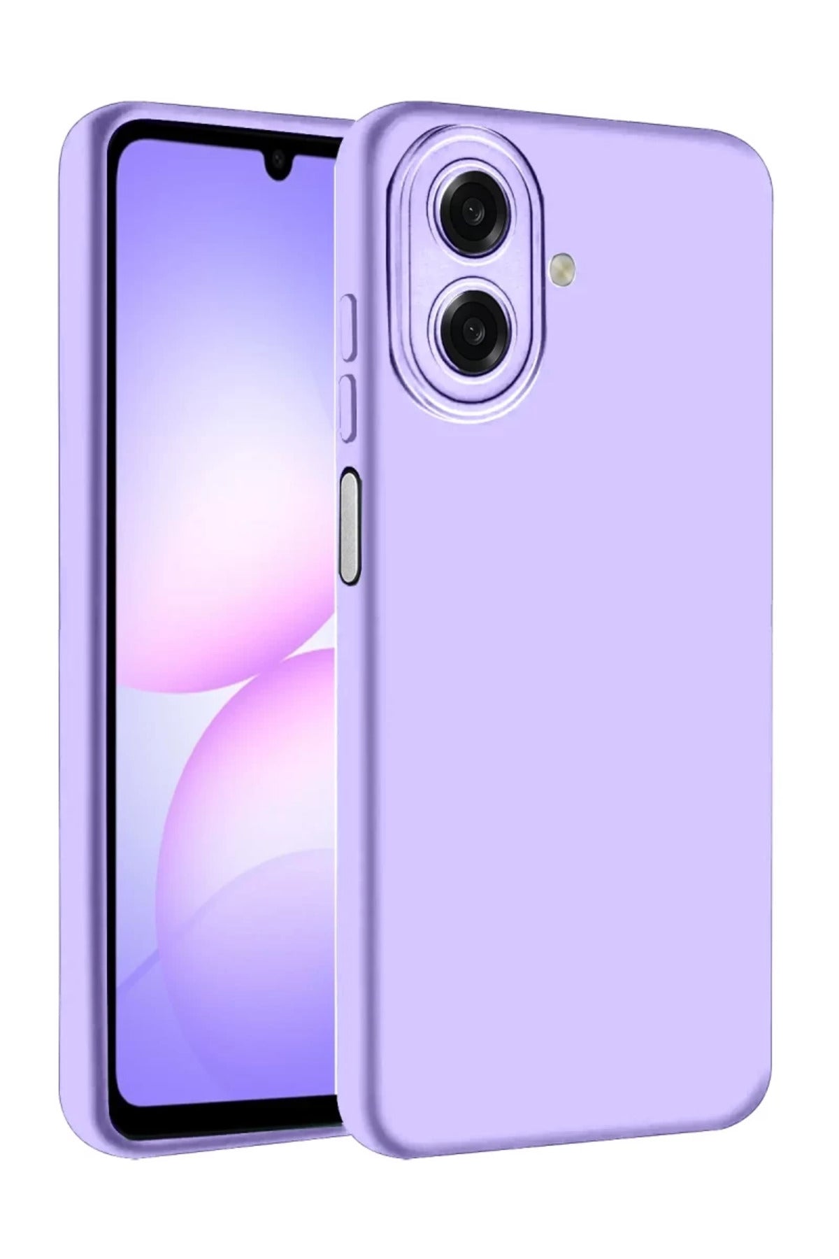 Samsung Galaxy A07 4G Uyumlu First Silikon - Lila