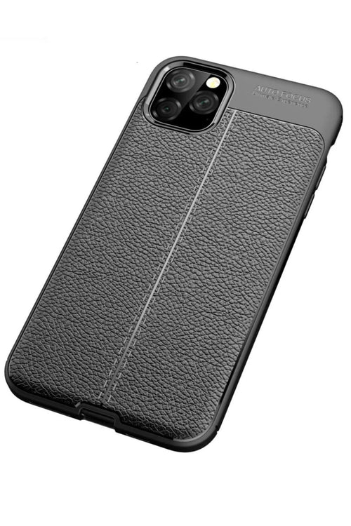 Apple iPhone 11 Pro Max Uyumlu Kılıf Auto Focus Kapak - Siyah