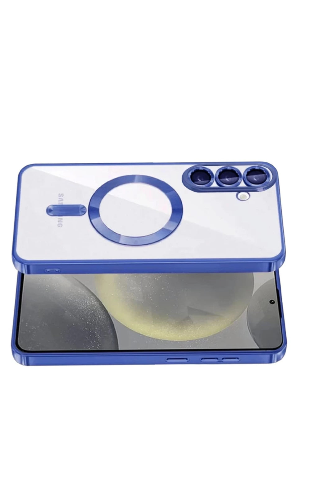 Samsung Galaxy A57 5G Uyumlu Kross Magneticsafe Kapak - Lacivert