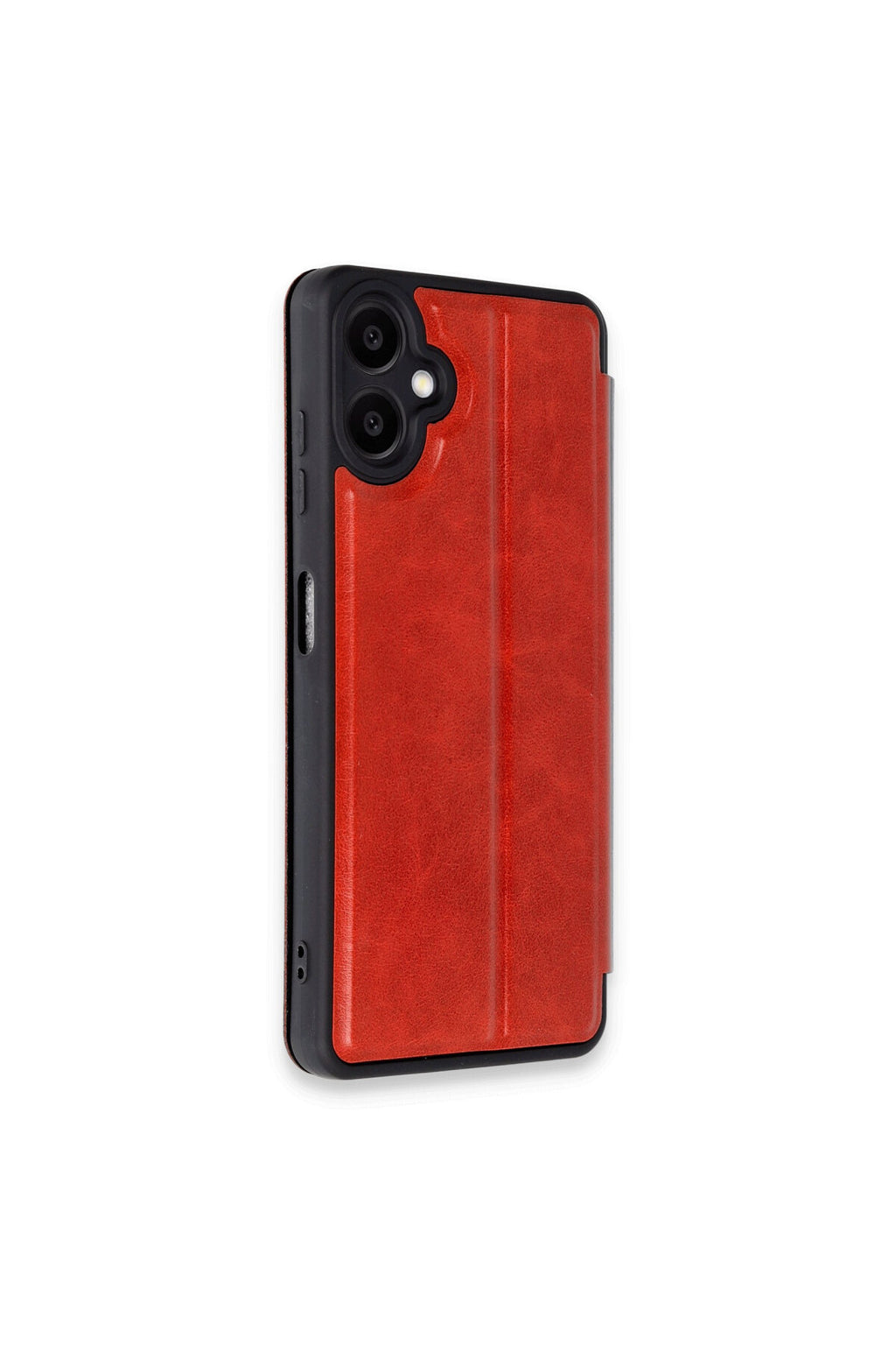 Samsung Galaxy A06 Uyumlu Kılıf Flip Cover - Kırmızı