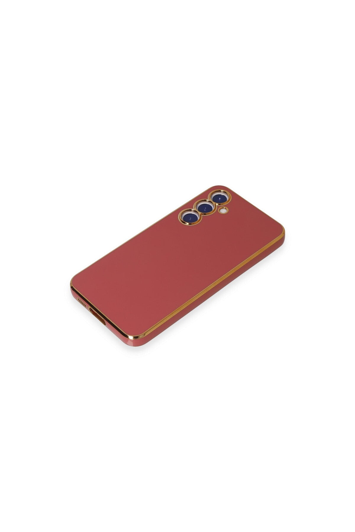 Samsung Galaxy S23 FE Uyumlu Kılıf Volet Silikon - Kırmızı