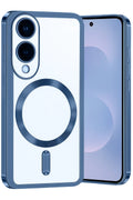 Samsung Galaxy S25 Uyumlu Edge Kross Magneticsafe Kapak - Sierra Blue