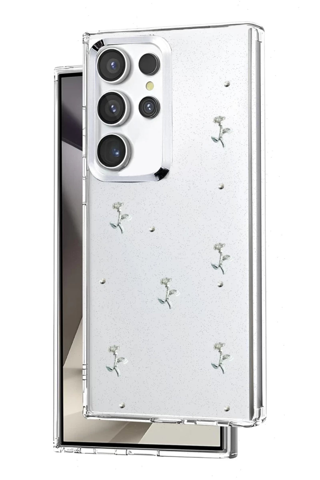 Samsung Galaxy S25 Ultra Uyumlu Fiyonk Desenli Kapak - Desen 4