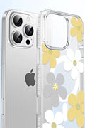 Joko Apple iPhone 16 Uyumlu Floral Magsafe Kapak - Turuncu
