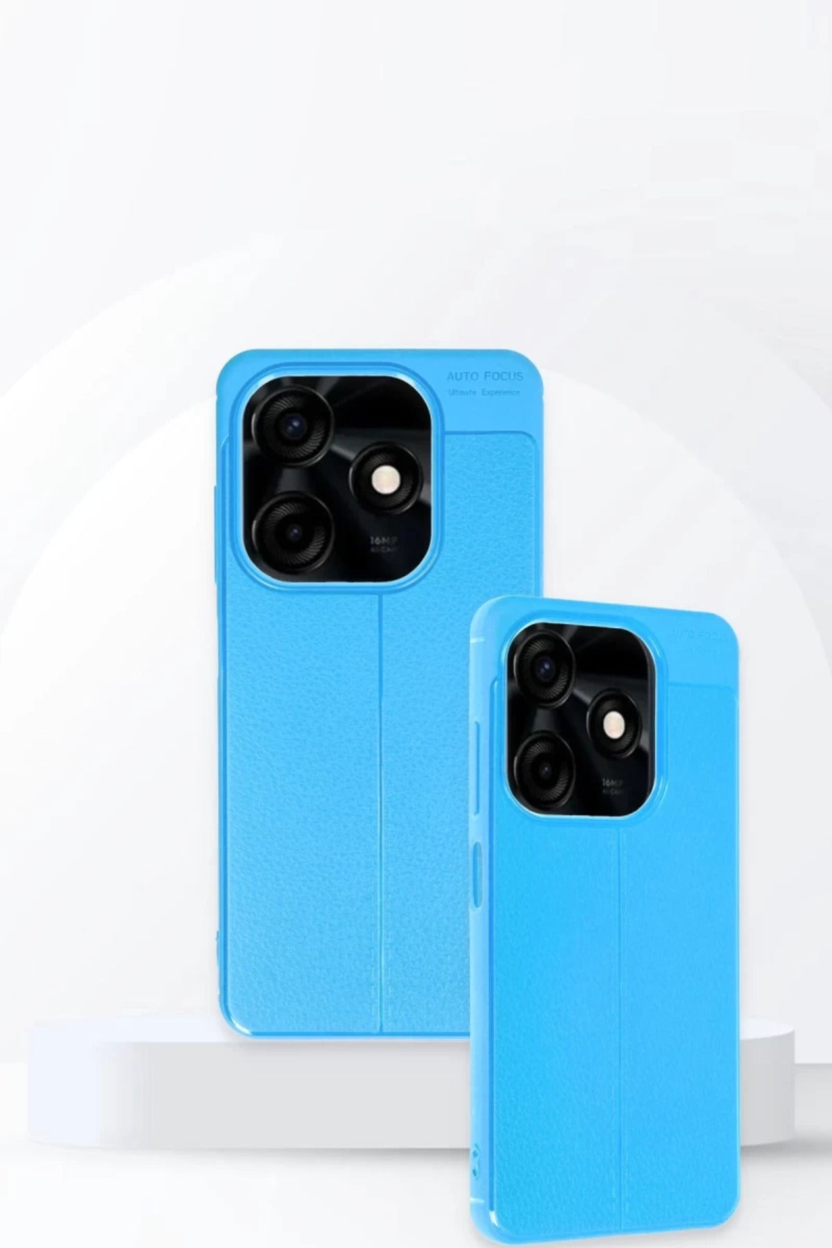 Tecno Spark Go 2024 Kılıf Auto Focus Kapak - Mavi