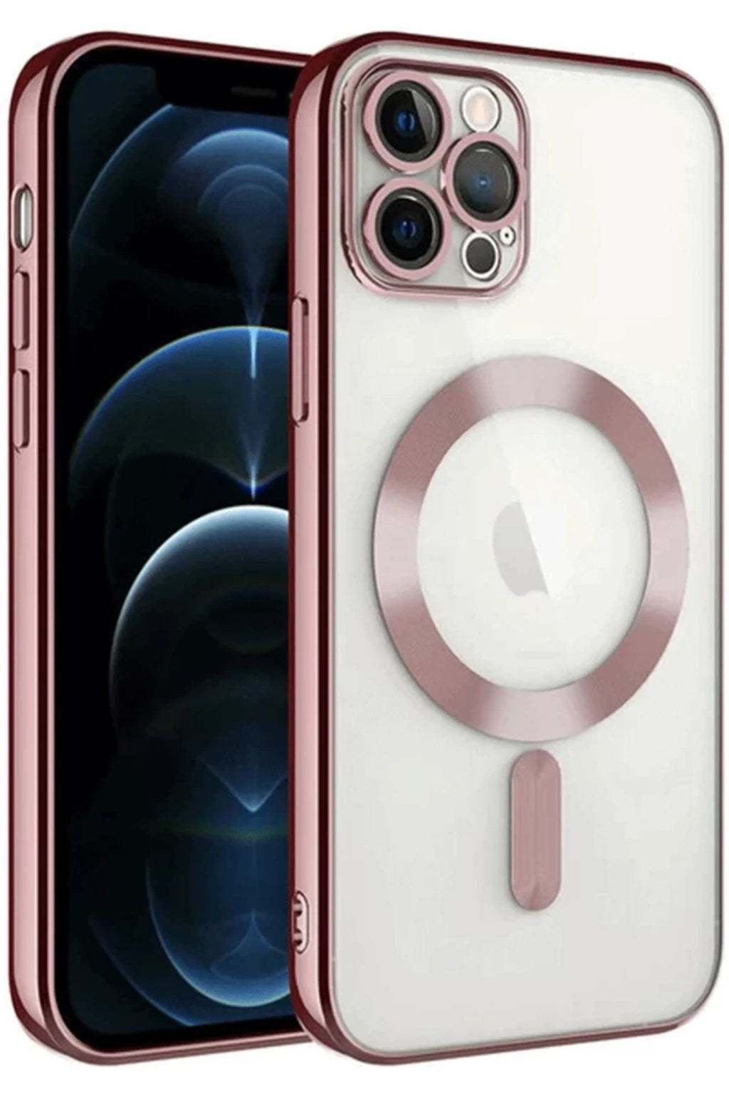 Apple iPhone 14 Pro Max Uyumlu Kılıf Kross Magneticsafe Kapak - Rose