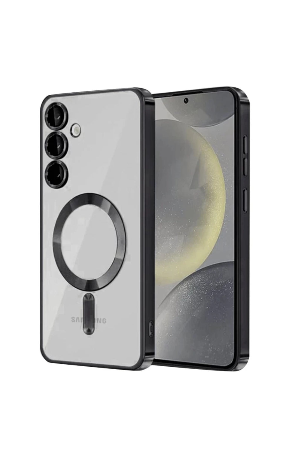 Samsung Galaxy S23 Plus Uyumlu Kılıf Kross Magneticsafe Kapak - Siyah
