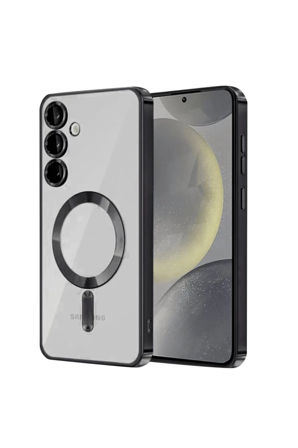 Samsung Galaxy S23 Plus Uyumlu Kılıf Kross Magneticsafe Kapak - Siyah