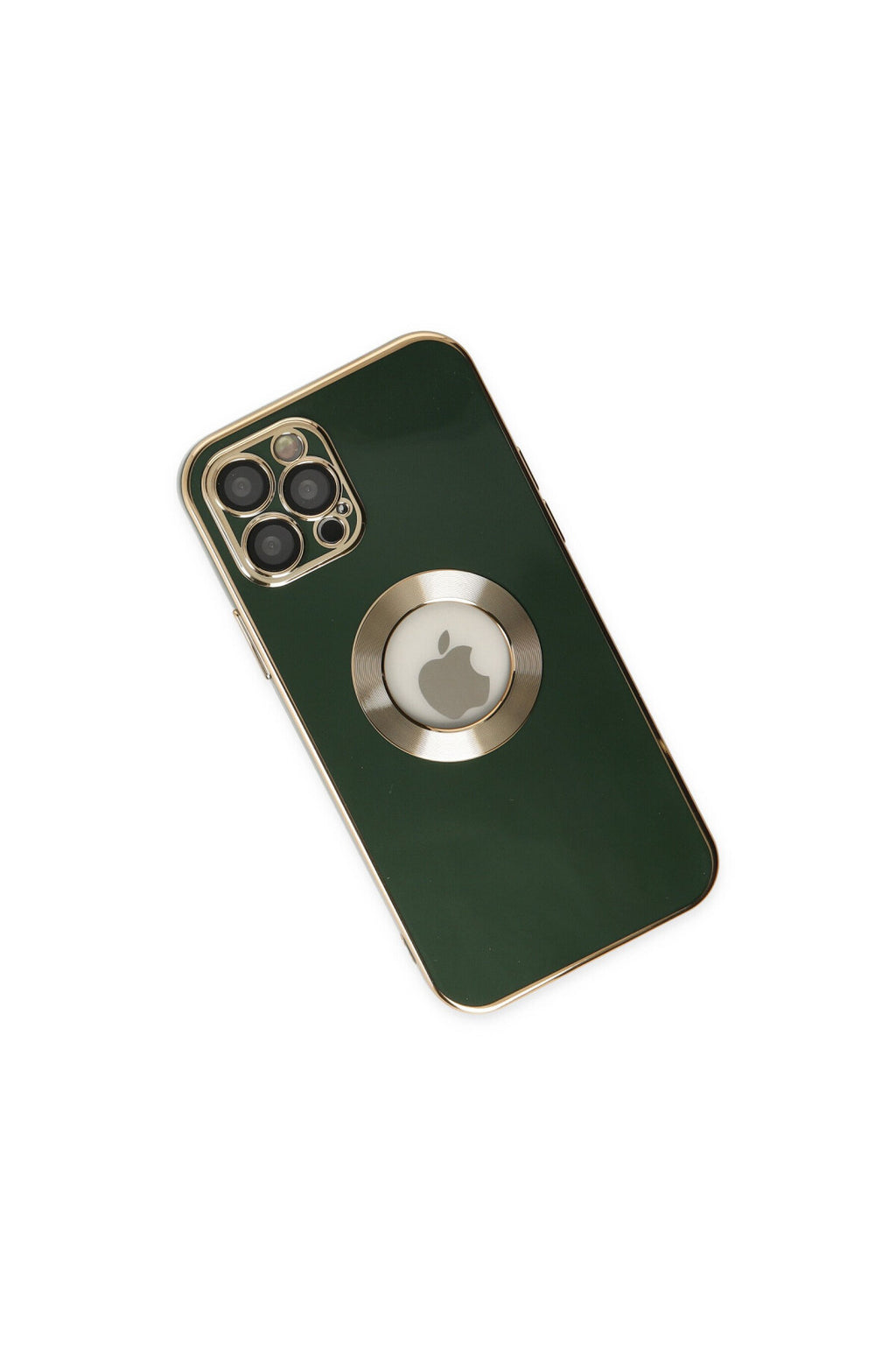 Apple iPhone 12 Pro Max Uyumlu Kılıf Store Silikon - Yeşil
