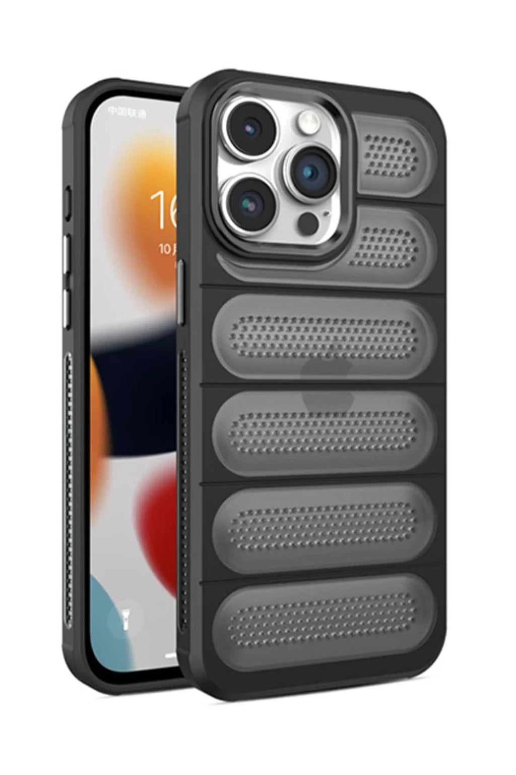 Apple iPhone 14 Pro Max Uyumlu Kılıf Airmax Silikon Kapak - Siyah