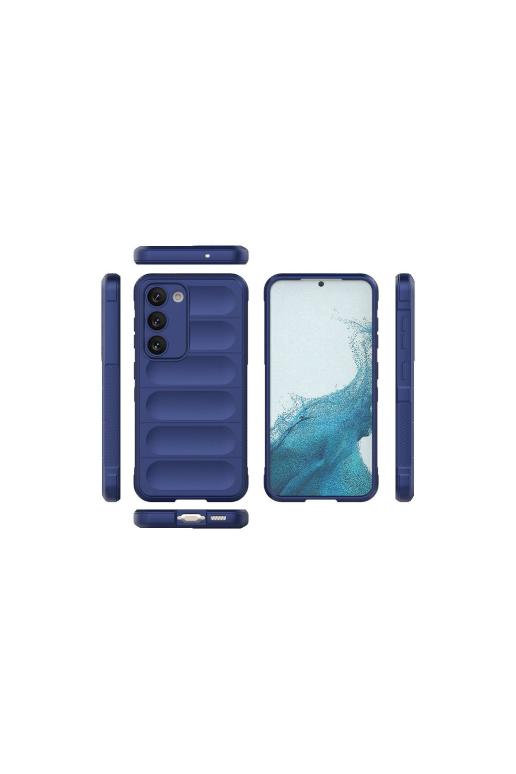 Samsung Galaxy S23 Plus Uyumlu Kılıf Optimum Silikon - Lacivert