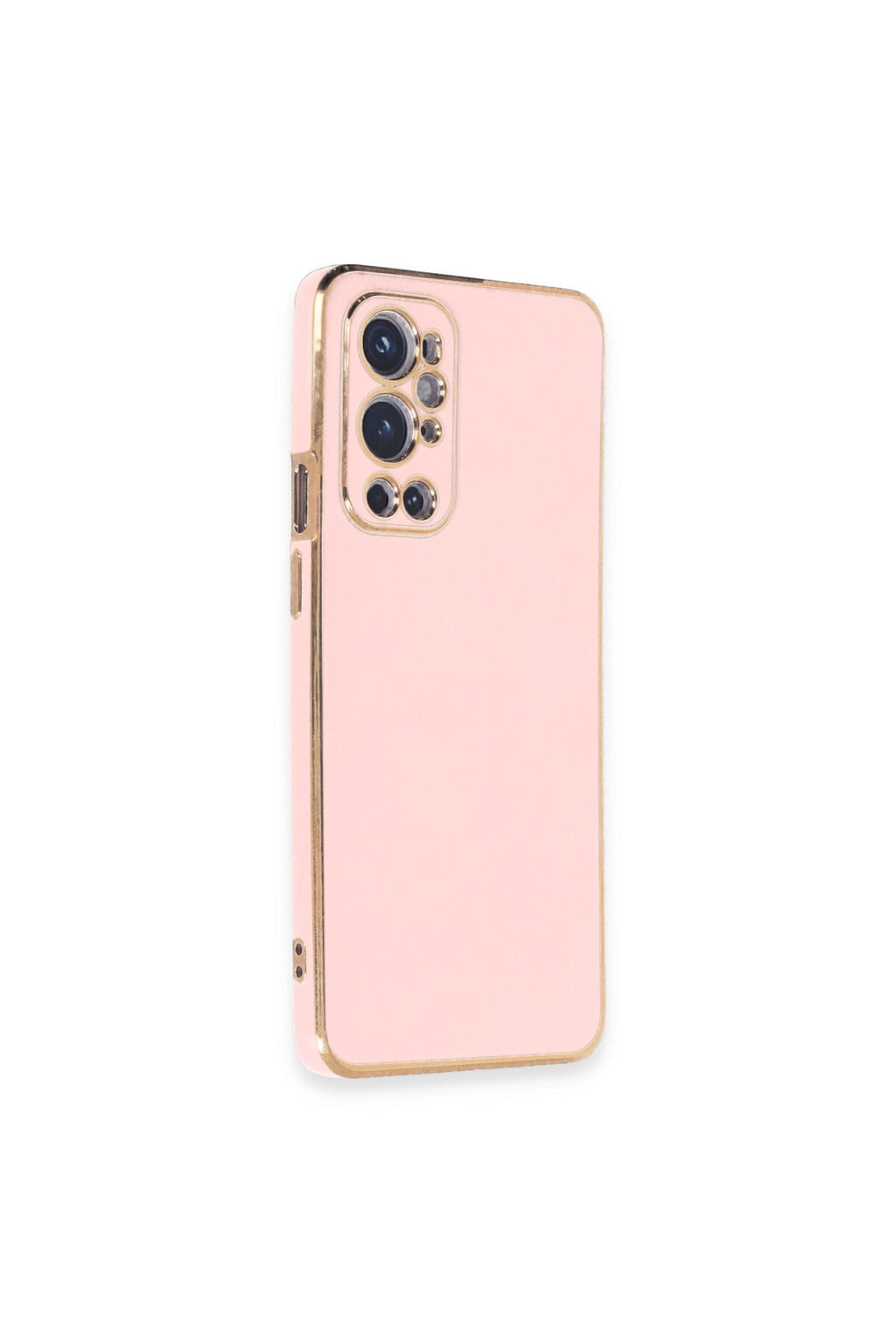 One Plus 9 Pro Kılıf Volet Silikon - Pembe