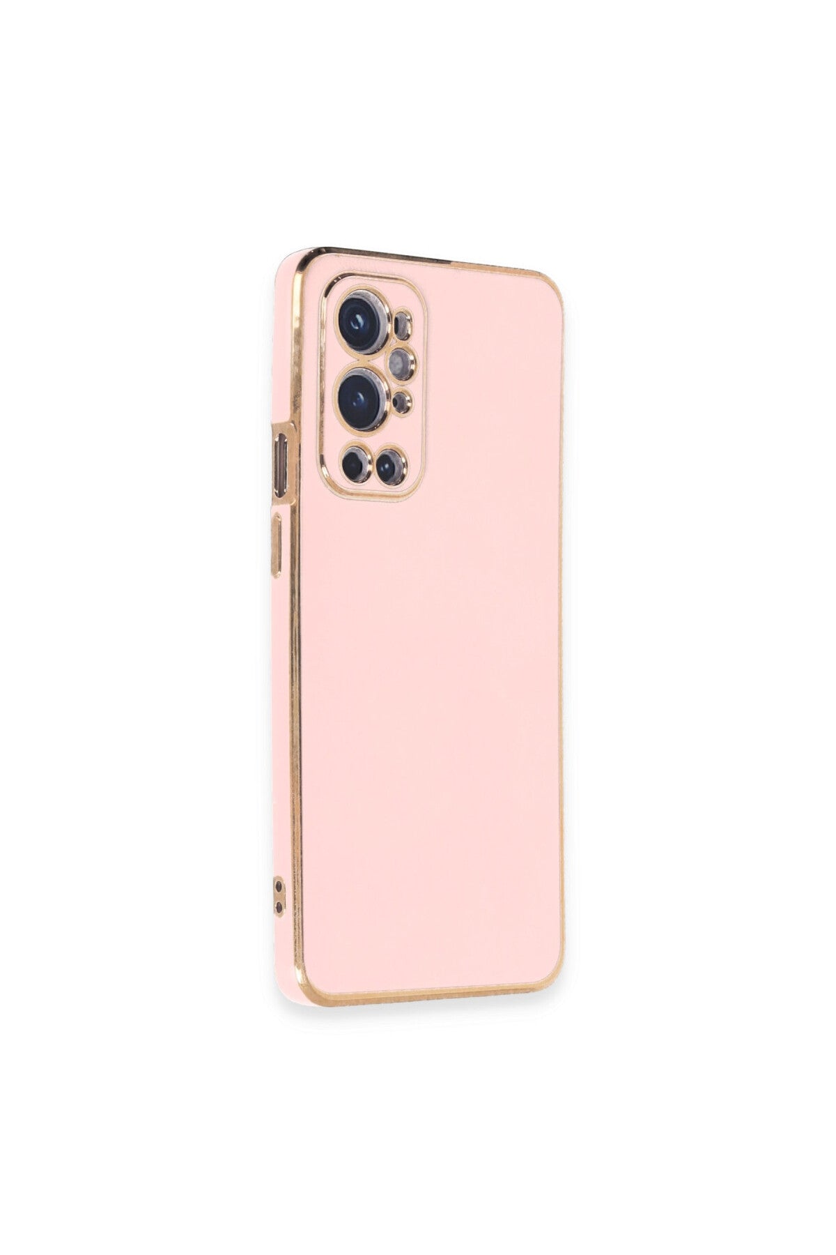 One Plus 9 Pro Kılıf Volet Silikon - Pembe