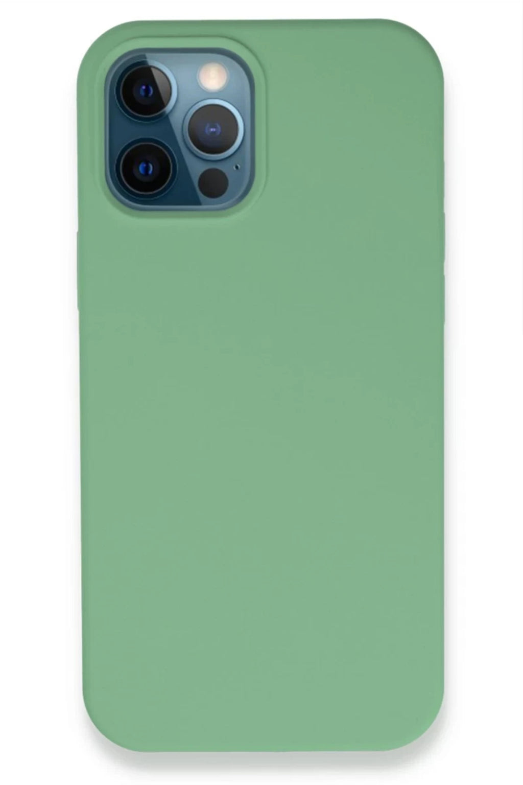 Apple iPhone 12 Pro Uyumlu Kılıf Lansman Legant Silikon - Yeşil
