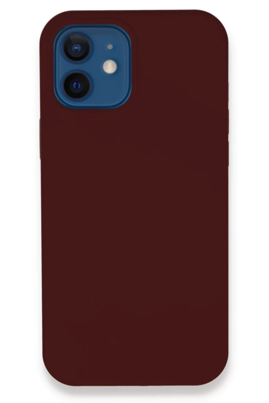 Apple iPhone 12 Uyumlu Kılıf Lansman Legant Silikon - Bordo