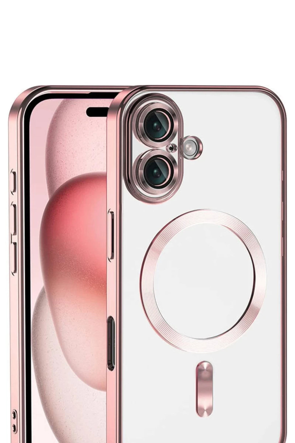 Apple iPhone 17 Uyumlu Kross Magneticsafe Kapak - Rose