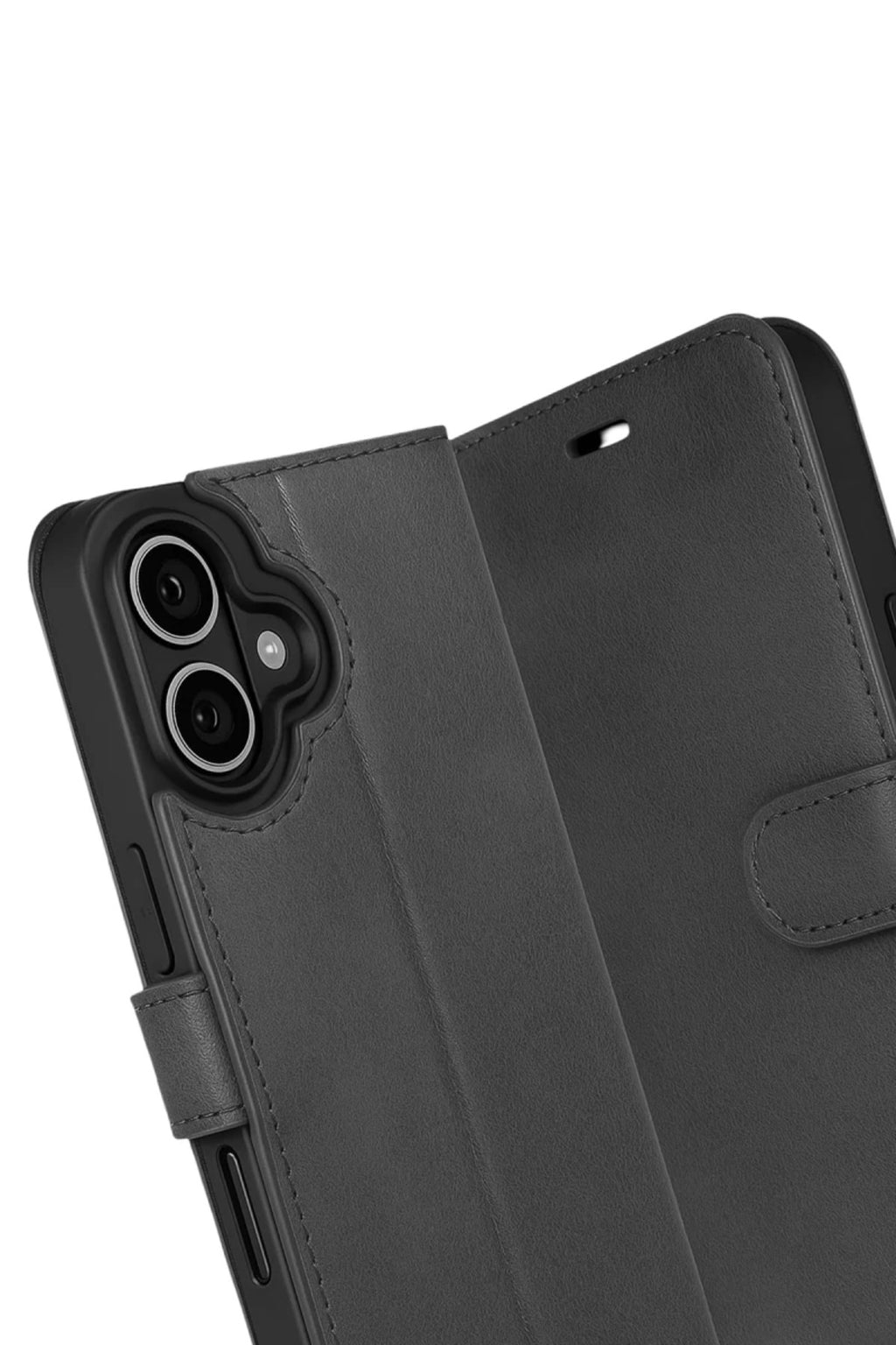 Apple iPhone 17 Uyumlu Trend S Plus Kapaklı Kılıf - Siyah