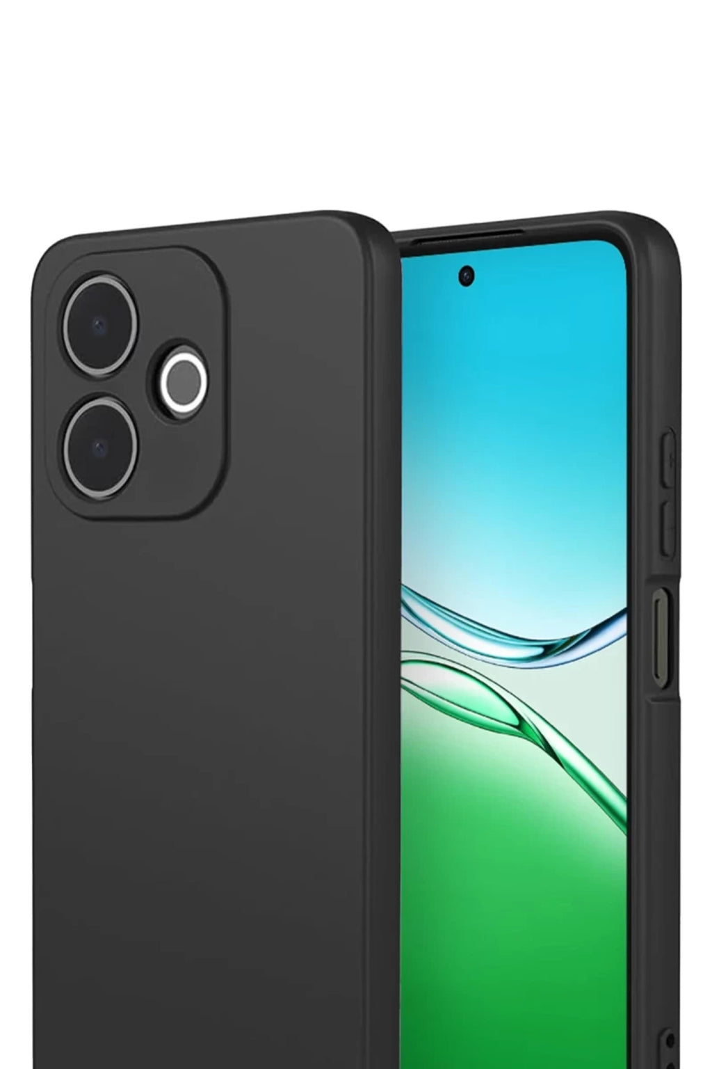 Oppo A5 Pro 4G Uyumlu First Silikon - Siyah