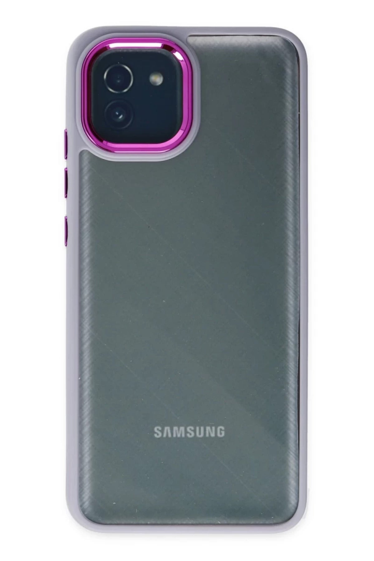 Samsung Galaxy A03 Uyumlu Kılıf Dora Kapak - Lila
