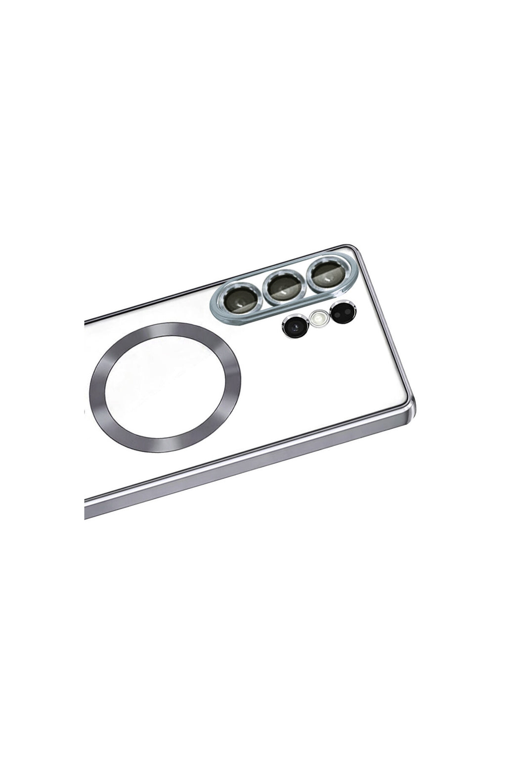 Samsung Galaxy S26 Ultra Uyumlu Kross Magneticsafe Kapak - Titan Gri