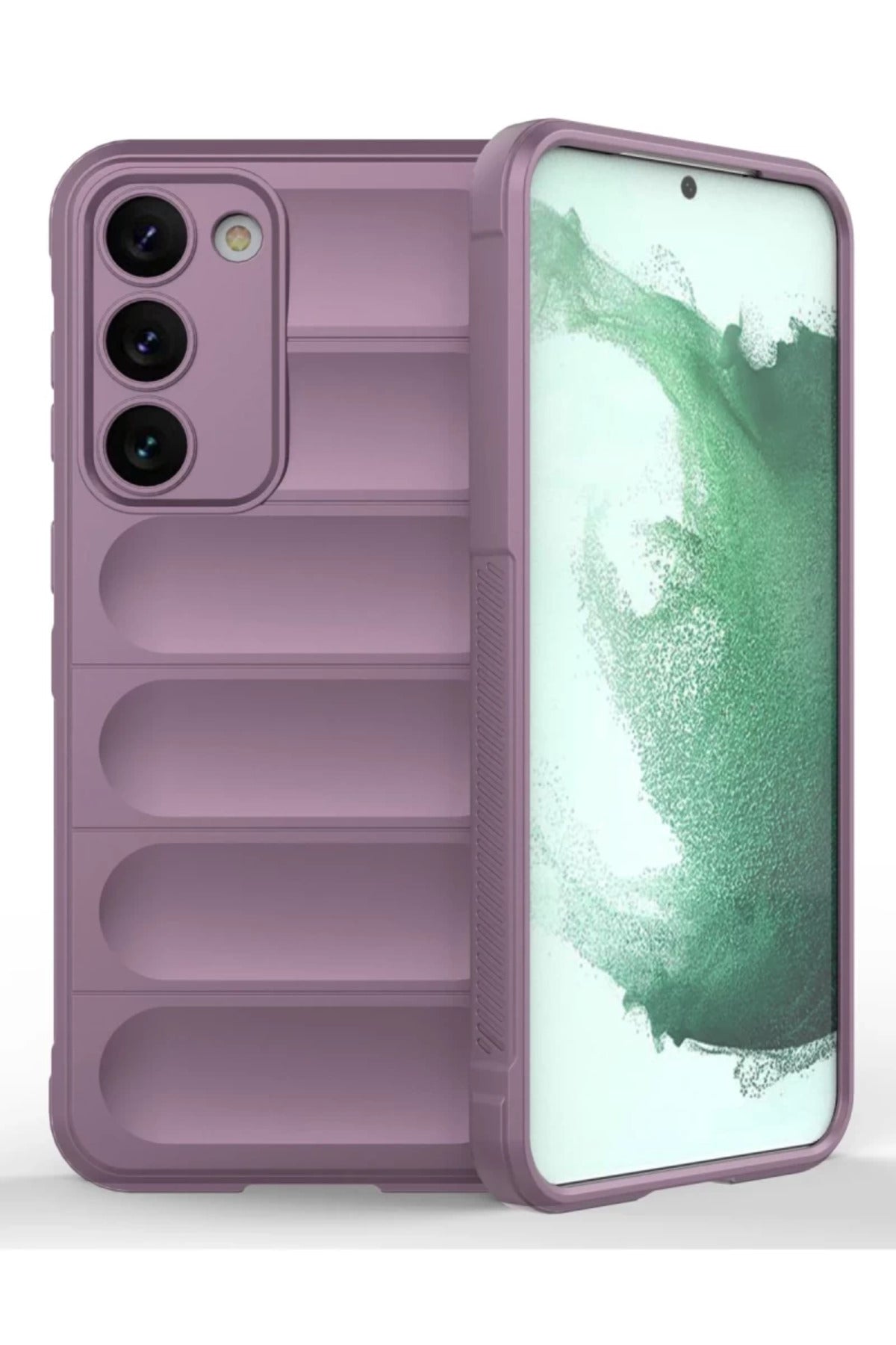 Samsung Galaxy S23 Plus Uyumlu Kılıf Optimum Silikon - Mor