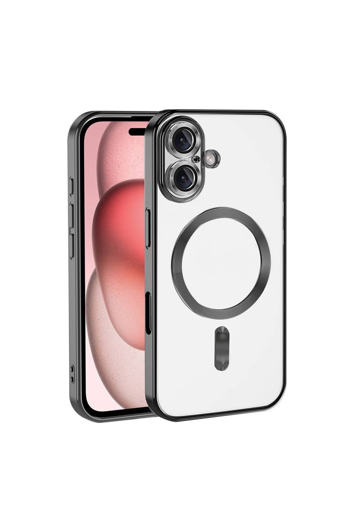 Apple iPhone 17 Uyumlu Kross Magneticsafe Kapak - Siyah