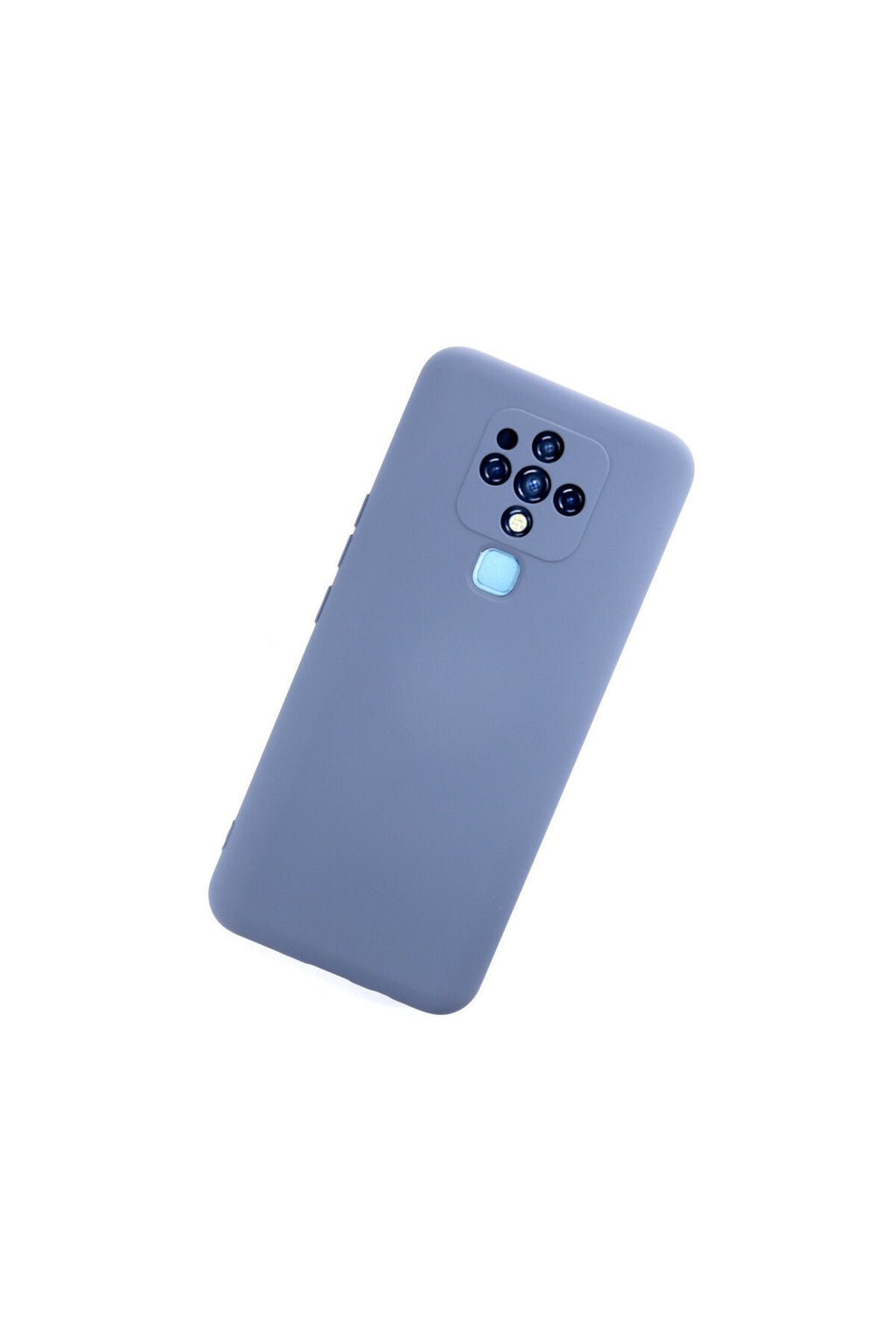 Tecno Camon 16 Uyumlu Kılıf Nano içi Kadife Silikon - Gri