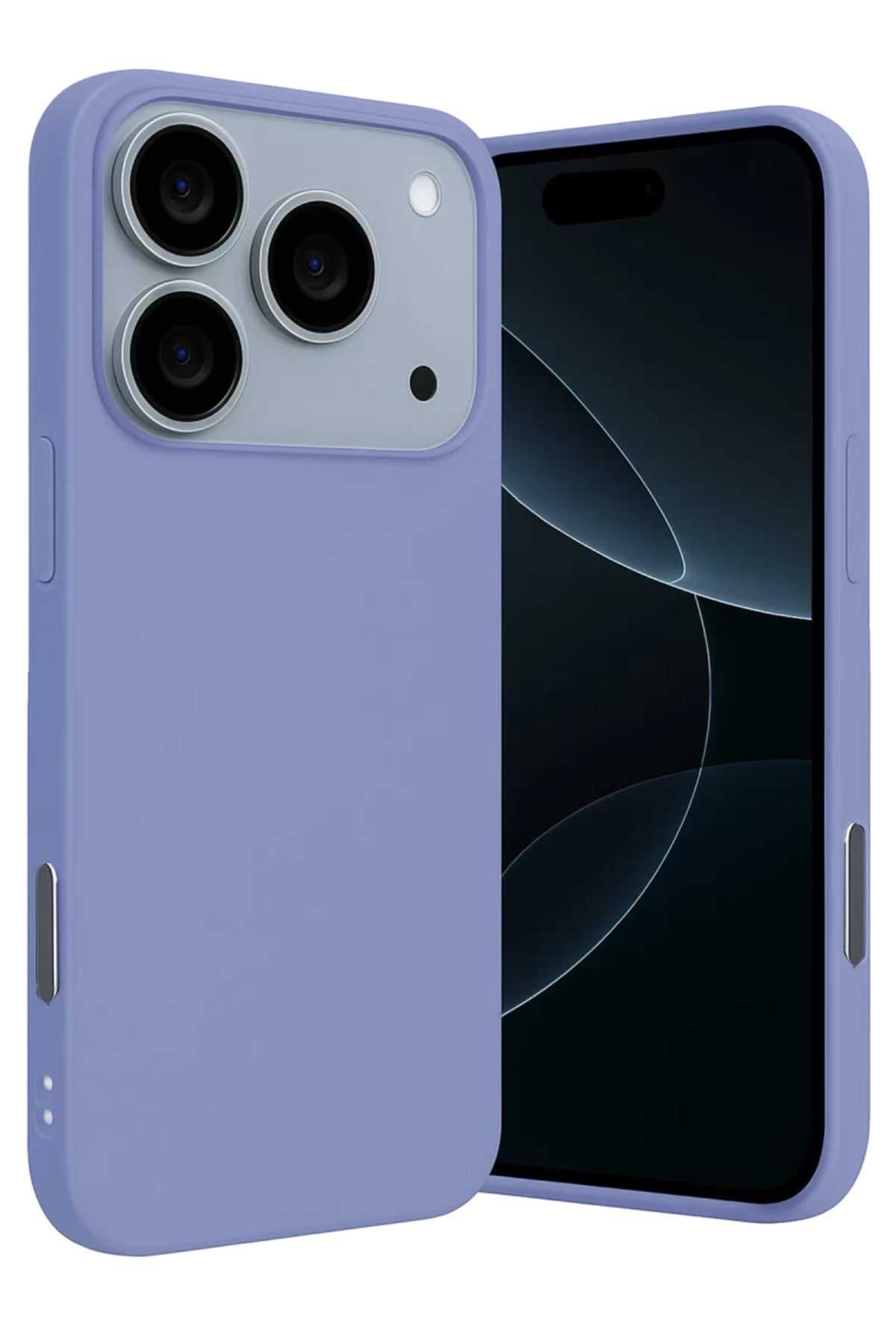 Apple iPhone 17 Pro Uyumlu Nano içi Kadife Silikon - Lila