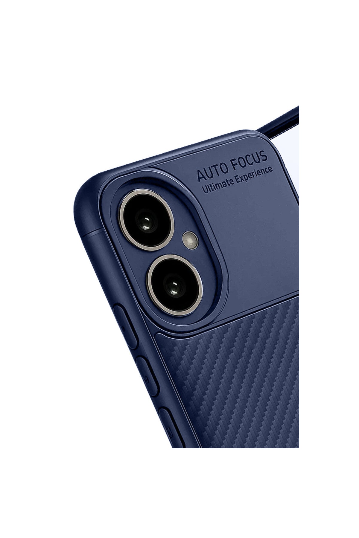 Honor 400 Uyumlu Kılıf Auto Focus Karbon Kapak - Lacivert