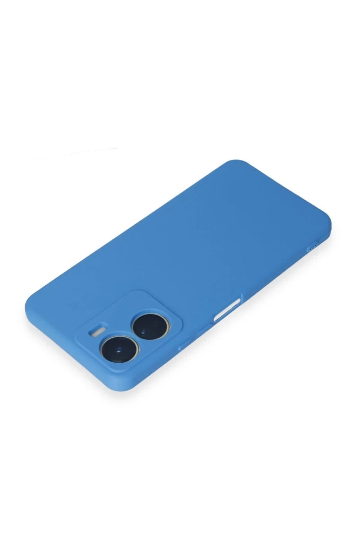 Vivo Y16 Uyumlu Kılıf First Silikon - Mavi