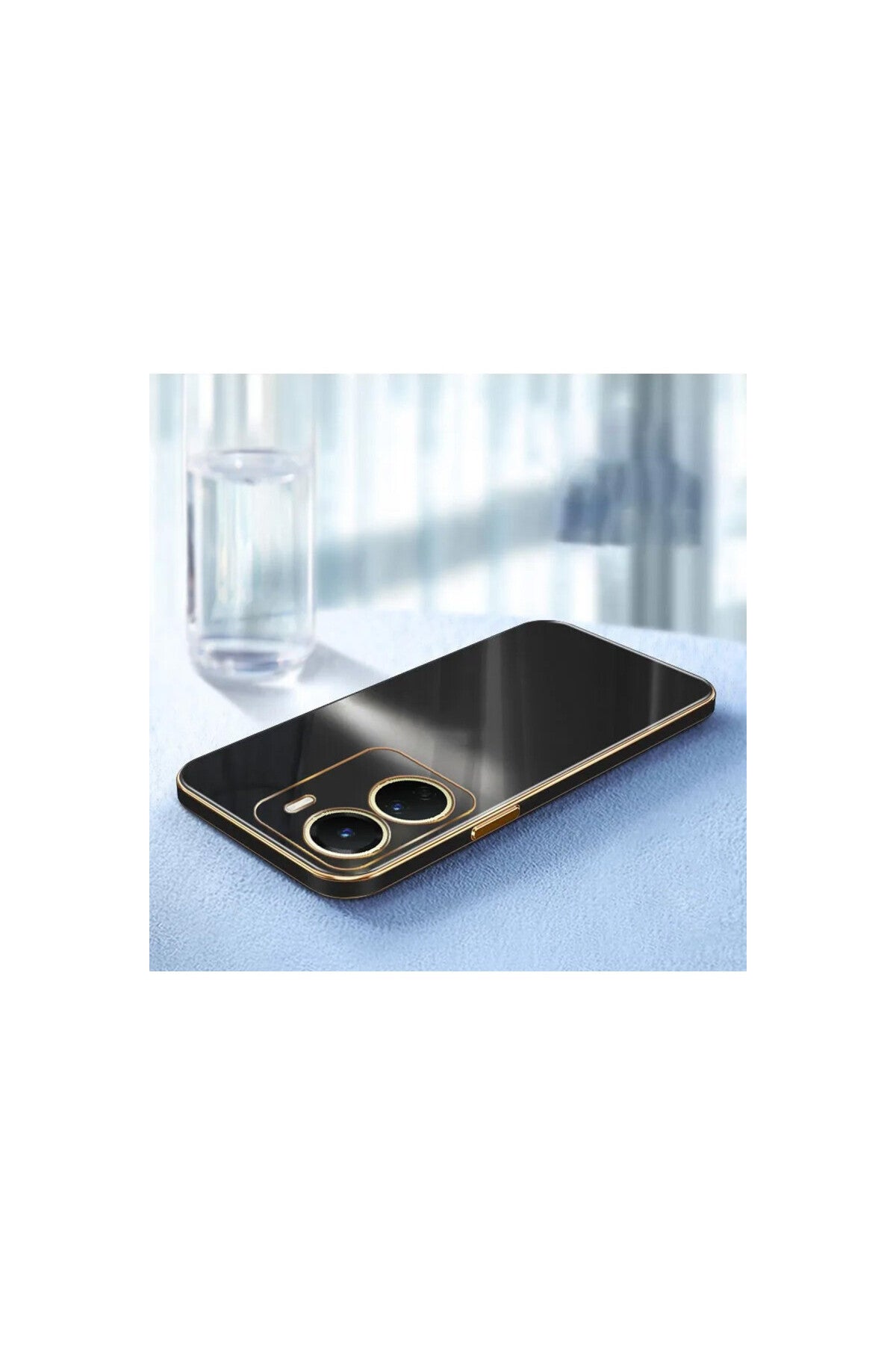 Vivo Y18 Uyumlu Kılıf Volet Silikon - Açık Yeşil