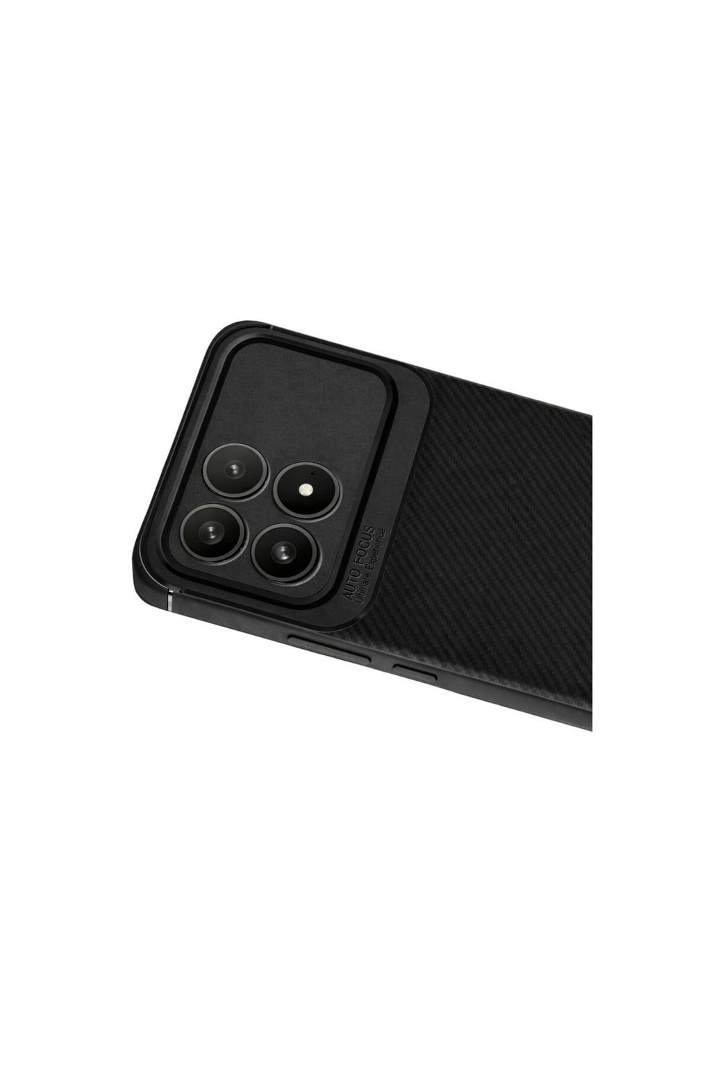 Xiaomi Poco F8 Pro Uyumlu Auto Focus Karbon Kapak - Siyah