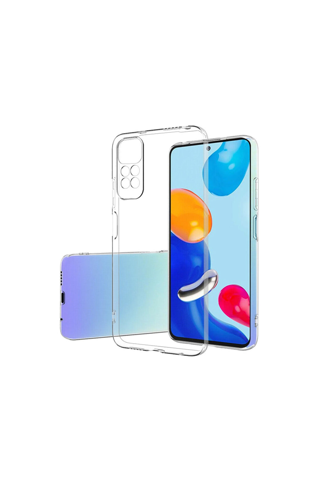 Xiaomi Redmi Note 12 Pro 4G Uyumlu Kılıf Lüx Şeffaf Silikon