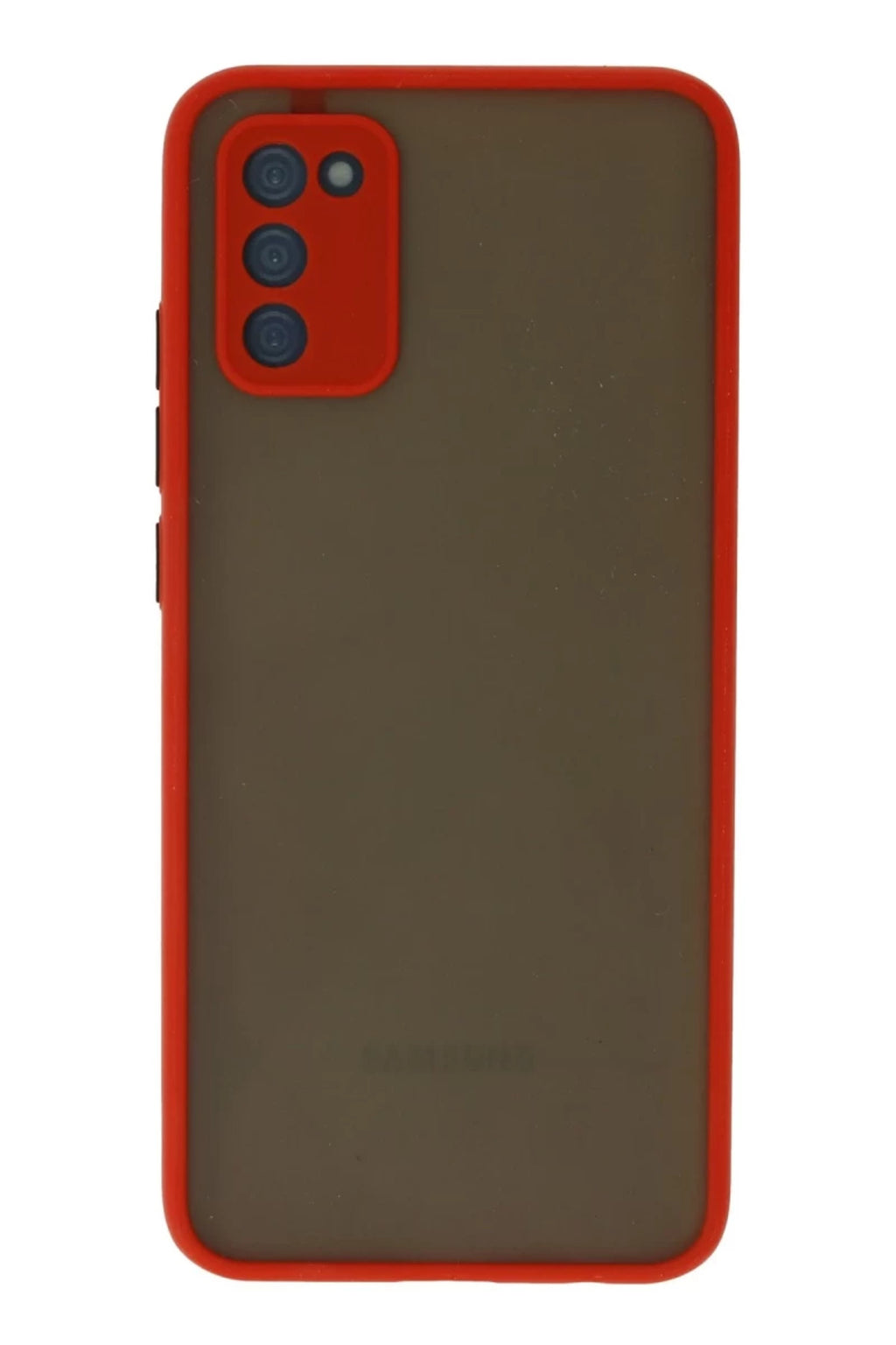 Samsung Galaxy A02S Uyumlu Kılıf Montreal Silikon Kapak - Kırmızı