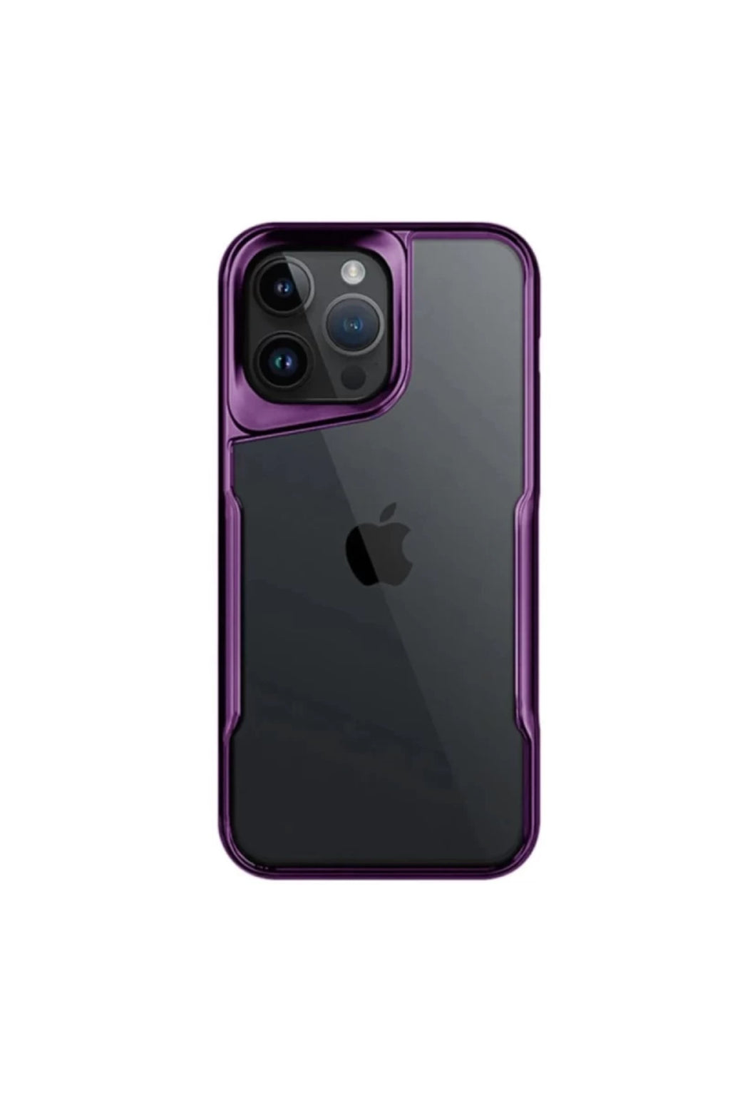 Apple iPhone 16 Pro Uyumlu Kılıf Boyi Silikon Kapak - Derin Mor