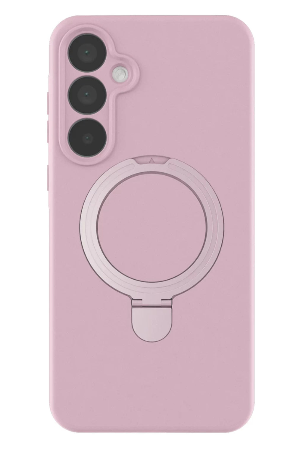 Samsung Galaxy A16 5G Uyumlu Regal Magsafe Standlı Kapak - Açık Pembe