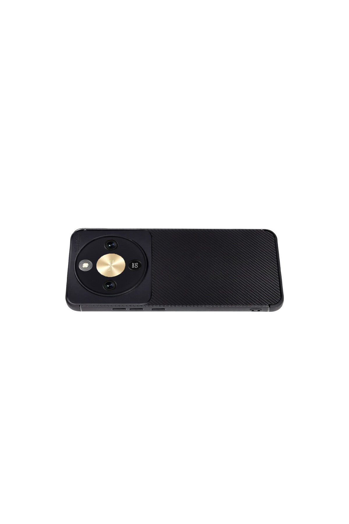 Huawei Honor Magic 8 Lite Uyumlu Auto Focus Karbon Kapak - Siyah