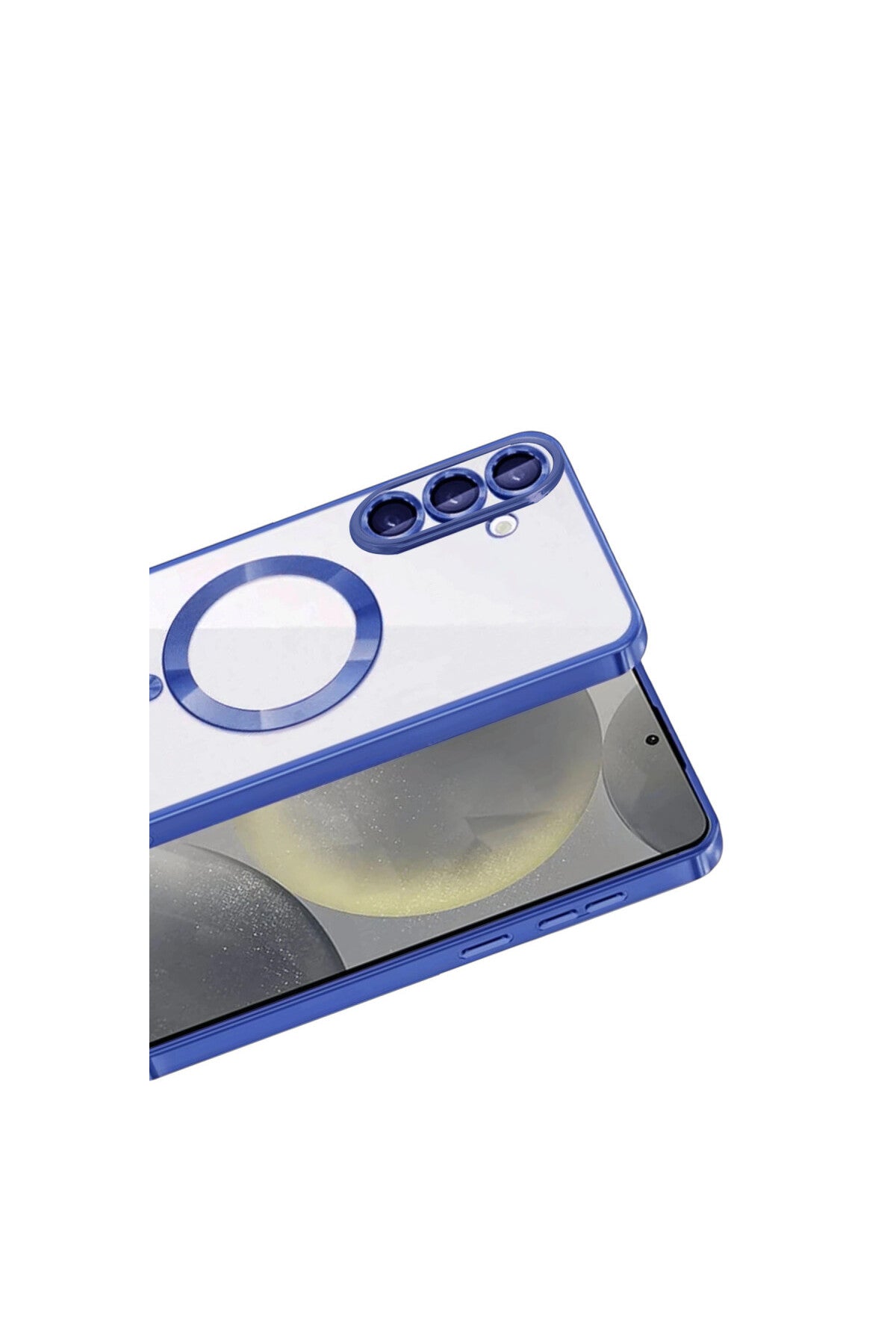 Samsung Galaxy A37 5G Uyumlu Kross Magneticsafe Kapak - Lacivert