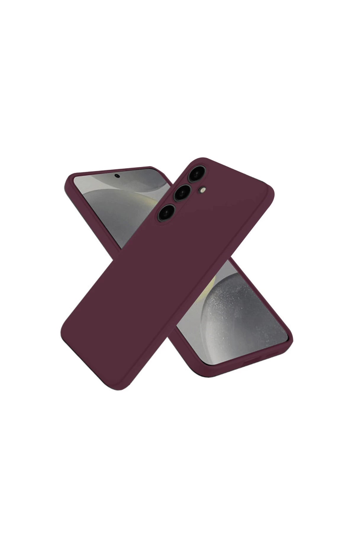 Samsung Galaxy A26 Uyumlu Kılıf First Silikon - Mürdüm
