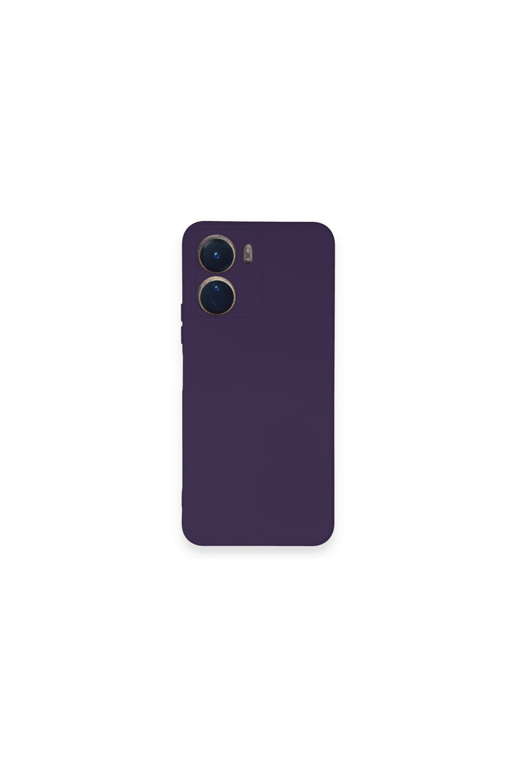 Vivo Y16 Uyumlu Kılıf Nano içi Kadife Silikon - Mor