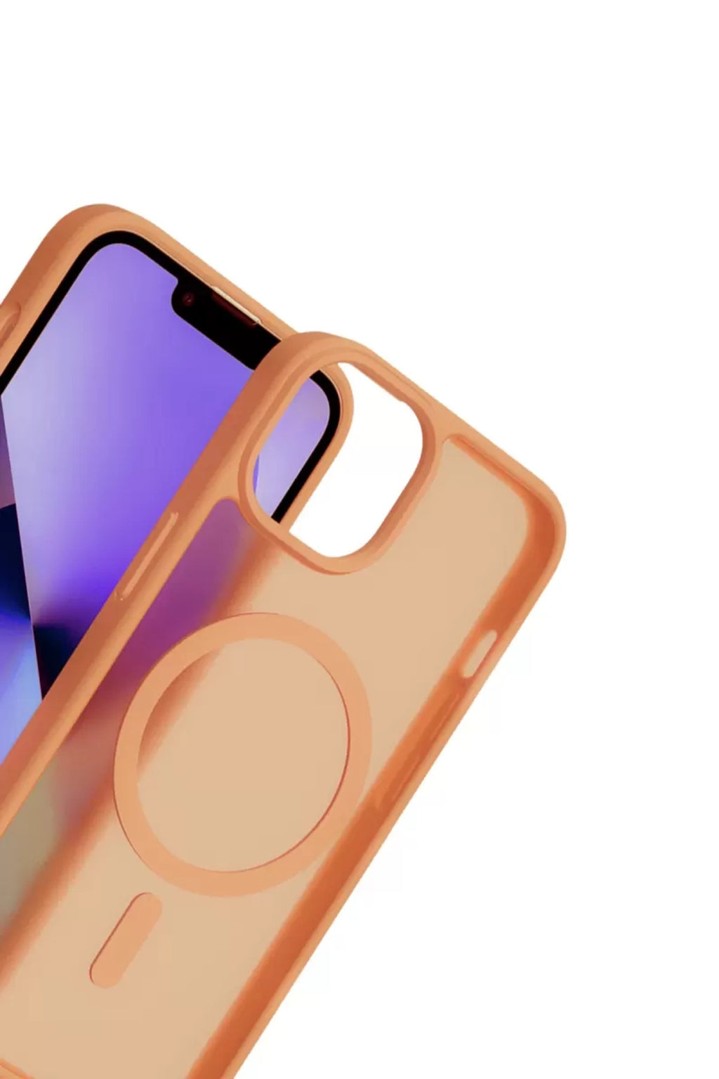 Joko Apple iPhone 14 Uyumlu Jota Magsafe Kapak - Turuncu