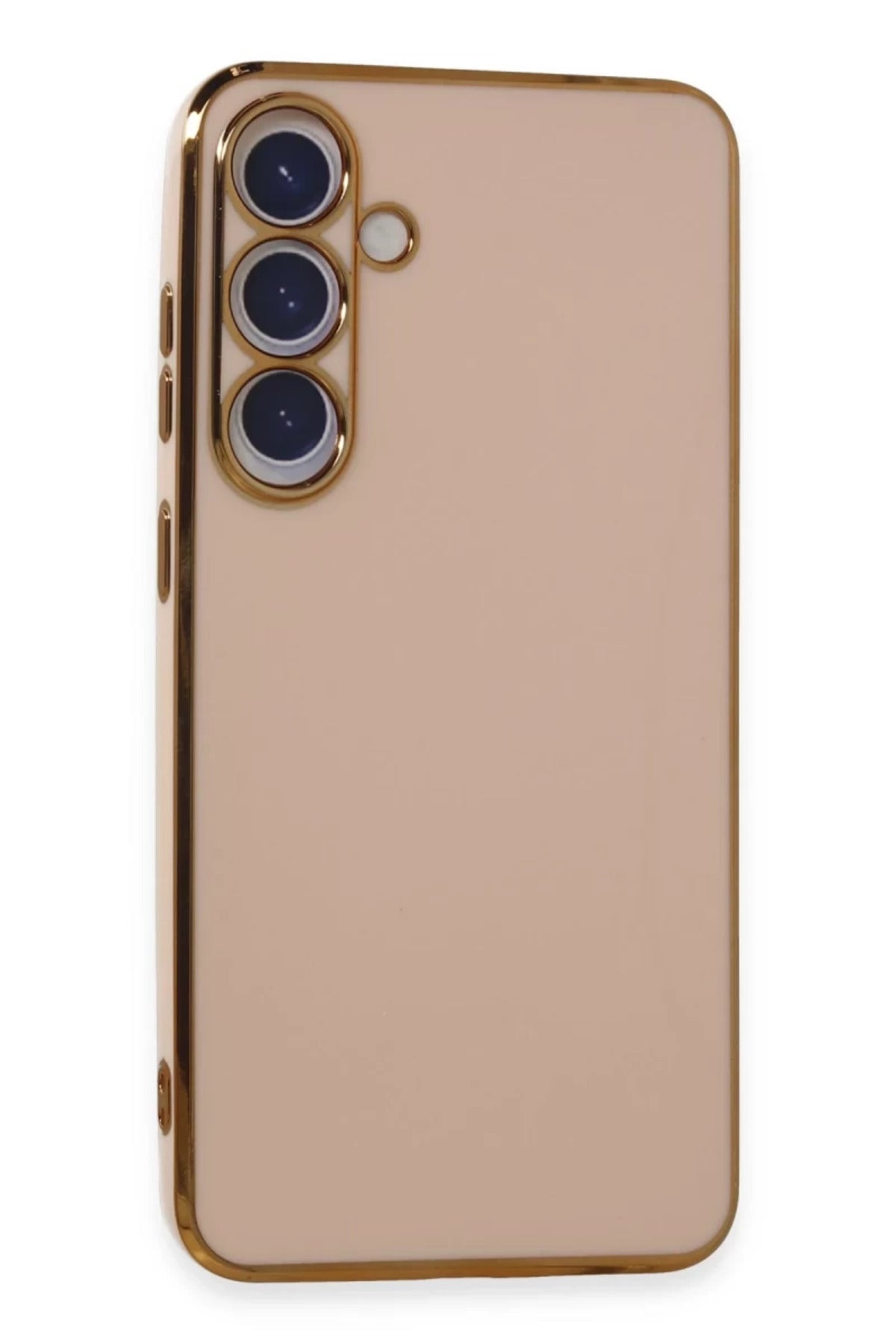 Samsung Galaxy S24 Plus Uyumlu Kılıf Volet Silikon - Pembe