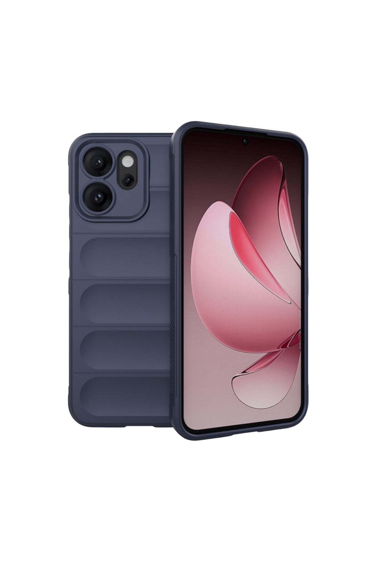 Oppo Reno 14F Uyumlu Optimum Silikon - Lacivert