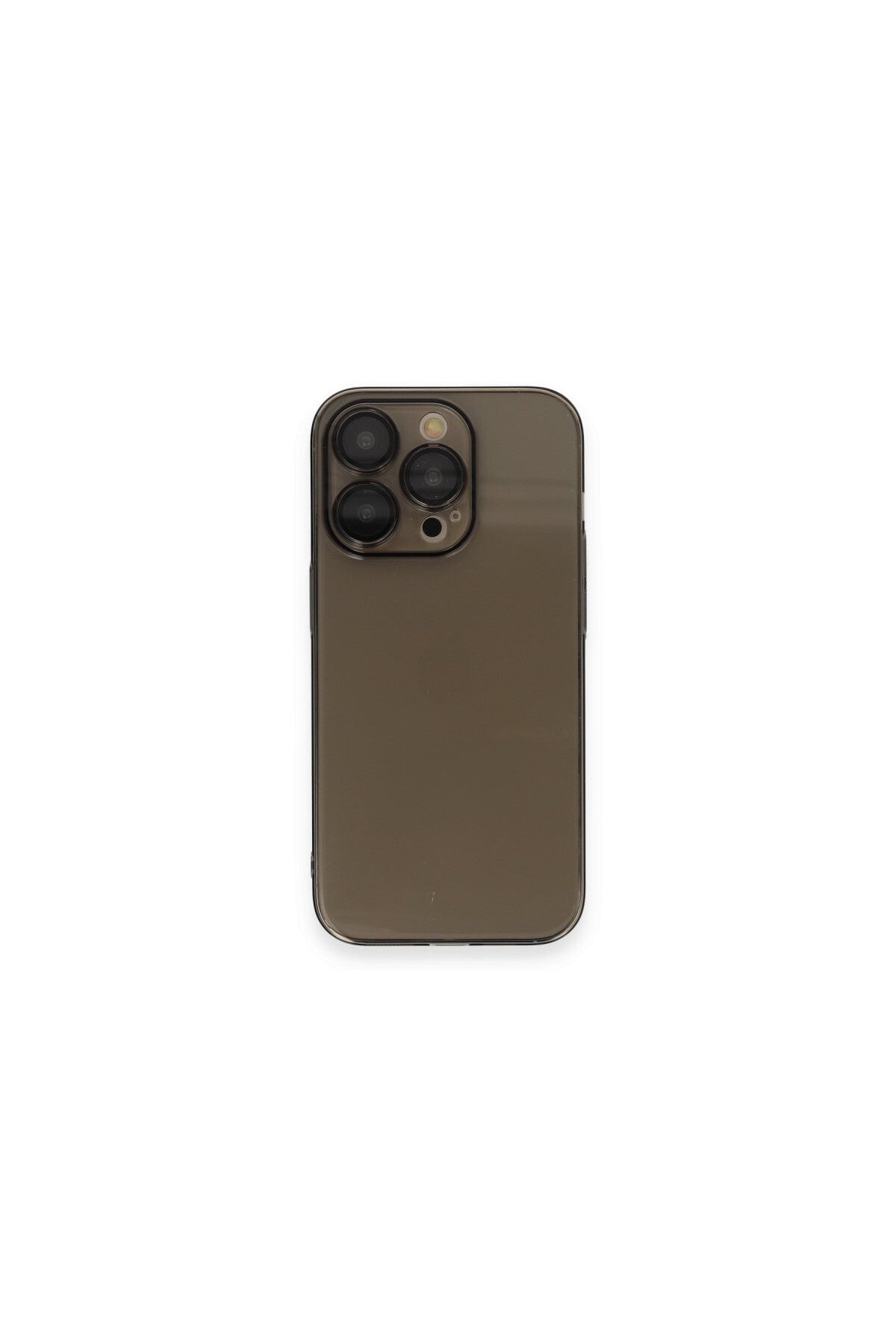 Apple iPhone 13 Pro Max Uyumlu Kılıf Armada Lensli Kapak - Siyah